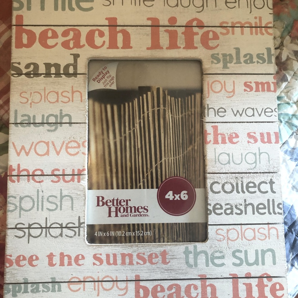 Beach Life Picture Frame